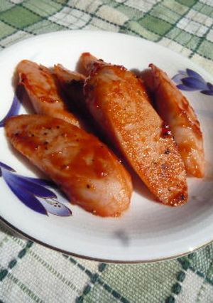 魚肉ソーセージのケチャップ炒め-レシピのメイン写真