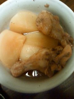 鳥手羽とカブの煮物-レシピのメイン写真