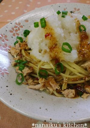 超簡単♡ツナとおろしの和風パスタ-レシピのメイン写真