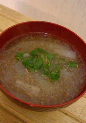 ✿大根とひき肉のピリ辛スープ✿-レシピのメイン写真