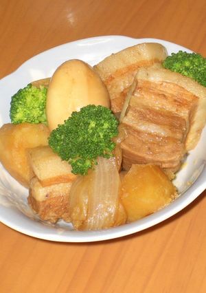 豚バラのすき焼き風煮-レシピのメイン写真