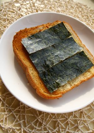 シンプルだけどあと引く✿海苔トースト♪-レシピのメイン写真