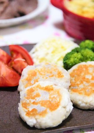 ✿はんぺんと蓮根のもちシャキ焼き✿-レシピのメイン写真