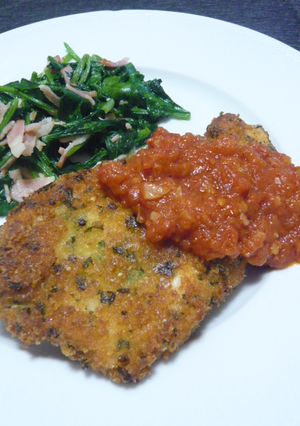 LOVE★鶏胸肉のハーブチーズカツレツ-レシピのメイン写真