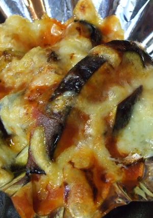 ☆簡単☆ナスのチーズ焼き（お弁当用）-レシピのメイン写真
