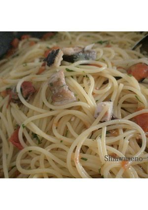秋刀魚のパスタ*-レシピのメイン写真