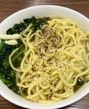 【糖尿病】味噌ラーメン＋冷凍ほうれん草