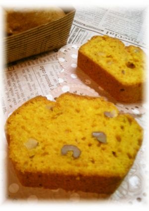 くるみ入り♪かぼちゃのパウンドケーキ☆-レシピのメイン写真