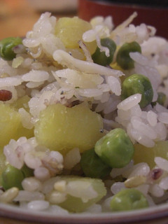 さつま芋とじゃこの雑穀炊き込みご飯-レシピのメイン写真