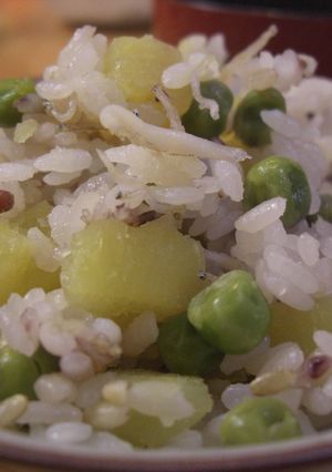 さつま芋とじゃこの雑穀炊き込みご飯-レシピのメイン写真