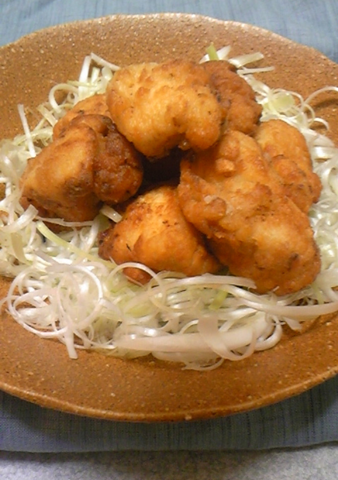 ねぎと一緒に☆鶏のから揚げ-レシピのメイン写真