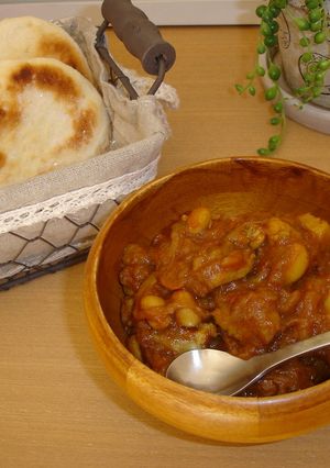 パキスタン風☆鶏と豆のスパイシーカレー-レシピのメイン写真