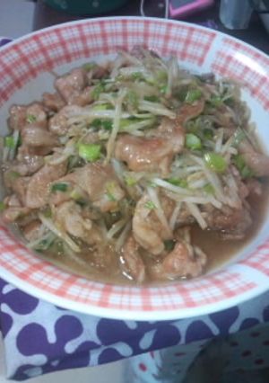 簡単節約*もやしと豚肉の炒め物*-レシピのメイン写真