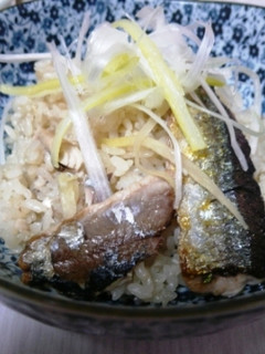 生姜が薫る、秋刀魚ご飯-レシピのメイン写真