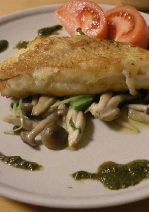 カレイのムニエル~キノコ野菜を添えて~-レシピのメイン写真