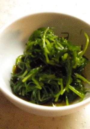 おかひじきのごま油風味-レシピのメイン写真