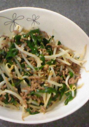 我が家のニラもやし炒め♪-レシピのメイン写真