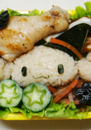 エスプレッソのハロウィン弁当✿キャラ弁-レシピのメイン写真
