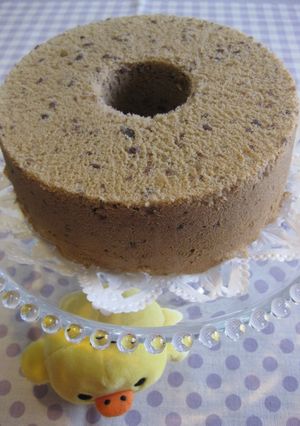 あんこたぁ～っぷりシフォンケーキ-レシピのメイン写真