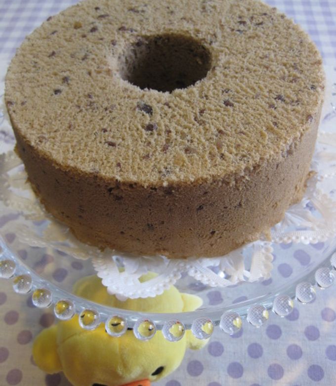 あんこたぁ～っぷりシフォンケーキ by ちゅんこっこ