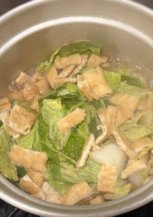 白菜と油揚げの煮物(大根おろし入り)-レシピのメイン写真