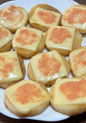 長芋のチーズ🧀明太乗せ😃-レシピのメイン写真