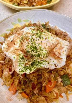簡単！定番のそばめし♪-レシピのメイン写真