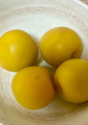 超簡単!青梅の塩漬け-レシピのメイン写真