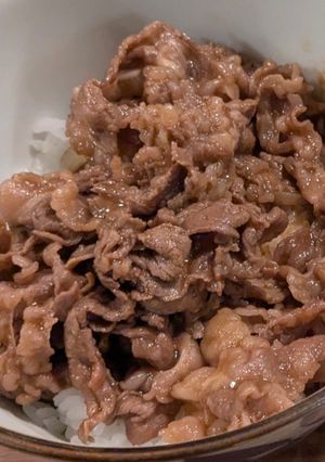 基本ではない牛丼-レシピのメイン写真