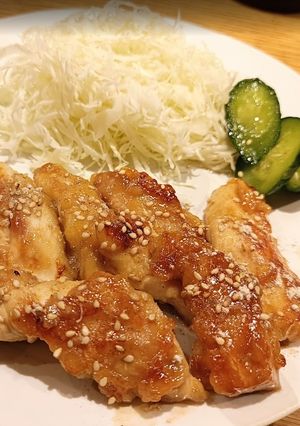鶏むね肉で手羽先風甘辛だれ★揚げない！やわらか！-レシピのメイン写真