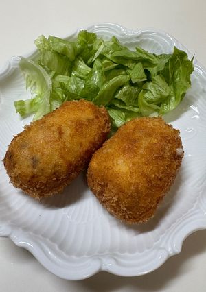 合挽肉でクリームコロッケ-レシピのメイン写真