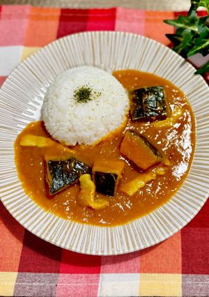 ゴロゴロかぼちゃのカレー-レシピのメイン写真