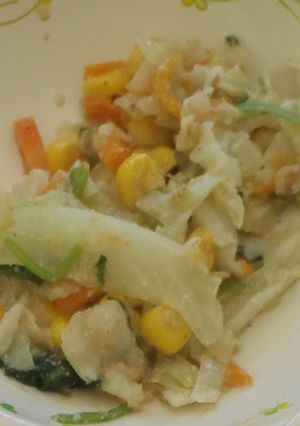 三色和え☆給食メニュー-レシピのメイン写真