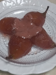 ラ・フランスの赤ワイン煮-レシピのメイン写真
