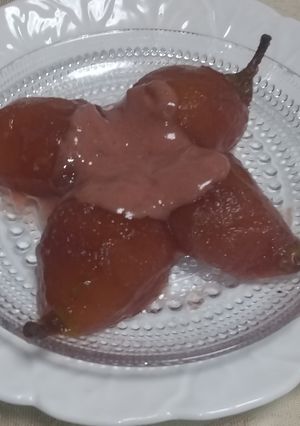 ラ・フランスの赤ワイン煮-レシピのメイン写真