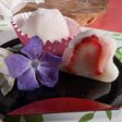 桜あんのいちご大福