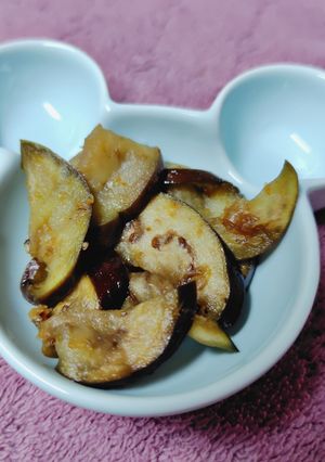 レンジで簡単！なすのおかかあえ-レシピのメイン写真