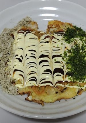 海老のシーフードお好み焼き-レシピのメイン写真