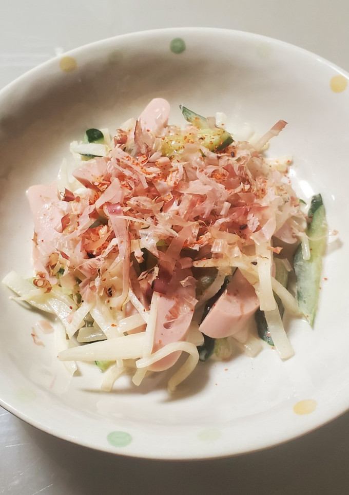 ギョニソときゅうりと大根のマヨポン和え-レシピのメイン写真
