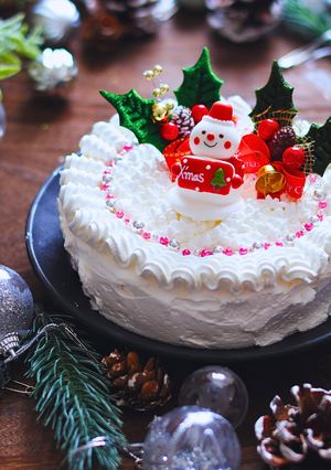 市販品アレンジ☆クリスマスケーキ☆-レシピのメイン写真