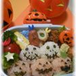 キャラ弁★ハロウィンな一口おにぎり♬