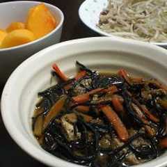 รูปของ ひじきの煮物