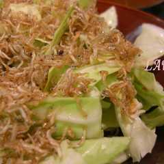 A picture of じゃこのせキャベツのサラダ.