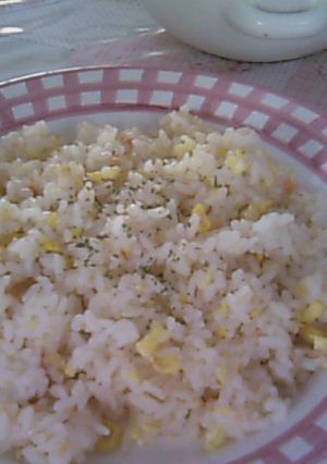 鮭マヨコーンのピラフ風？炒飯-レシピのメイン写真