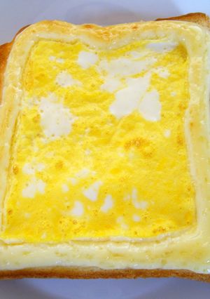 ３分で出来る朝食！マヨたまトースト♡-レシピのメイン写真