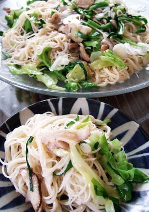 奄美で食べた、油ソーメン♪-レシピのメイン写真