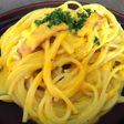 ハロウィンに♪かぼちゃのクリームパスタ