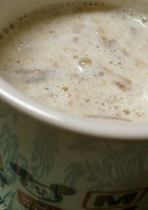 ホットバナナミルク-レシピのメイン写真