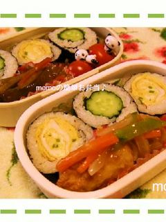 簡単☆海苔巻きお弁当-レシピのメイン写真