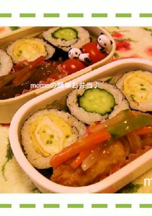 簡単☆海苔巻きお弁当-レシピのメイン写真